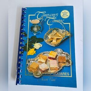 Company's Coming 150 Delicious Squares cookbook Vtg